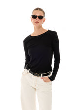 חולצת לאון | שחור