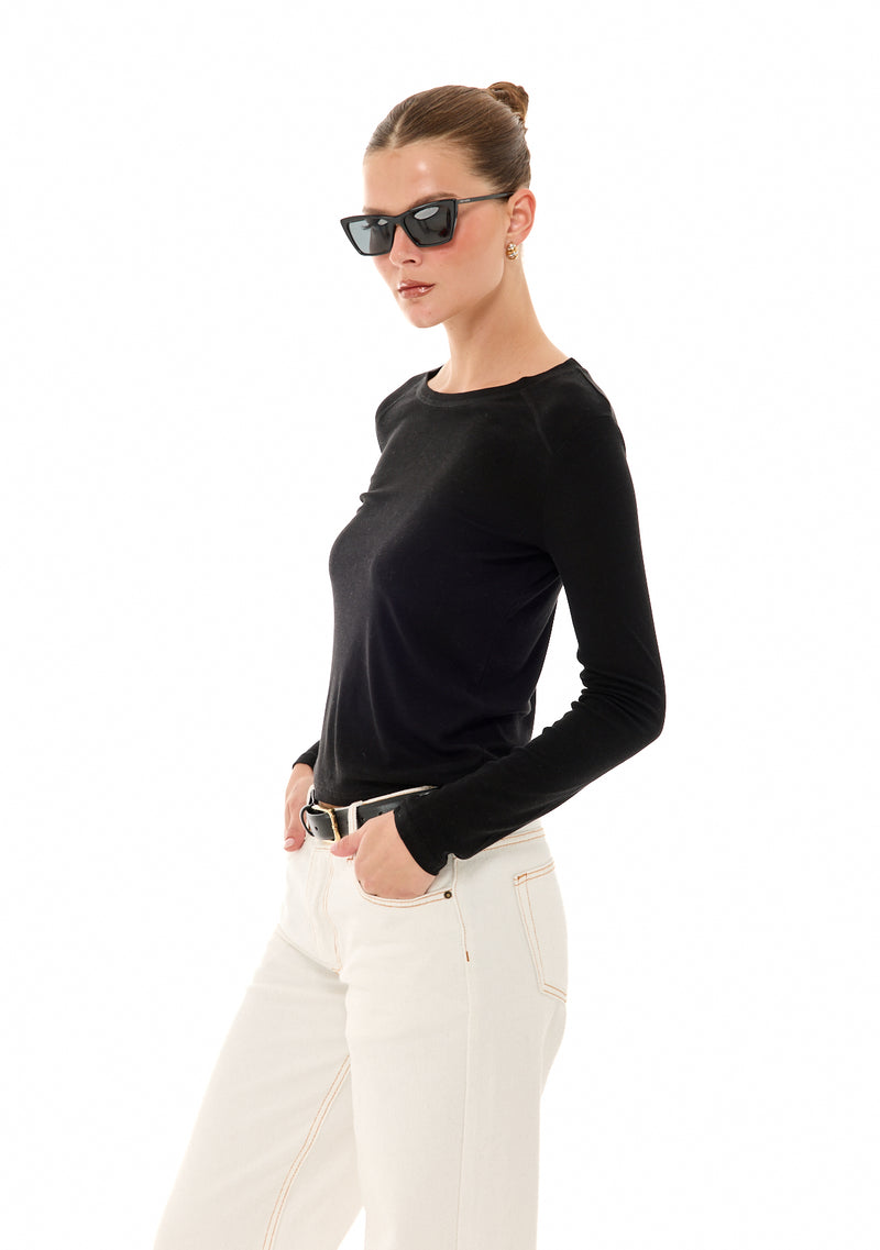 חולצת לאון | שחור