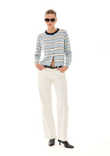 סריג בל | תכלת פסים