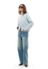 קרדיגן ניקה | תכלת