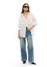 חולצת פלורן | לבן