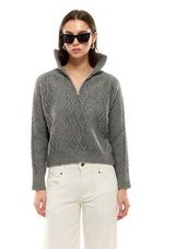 סריג מילה | אפור