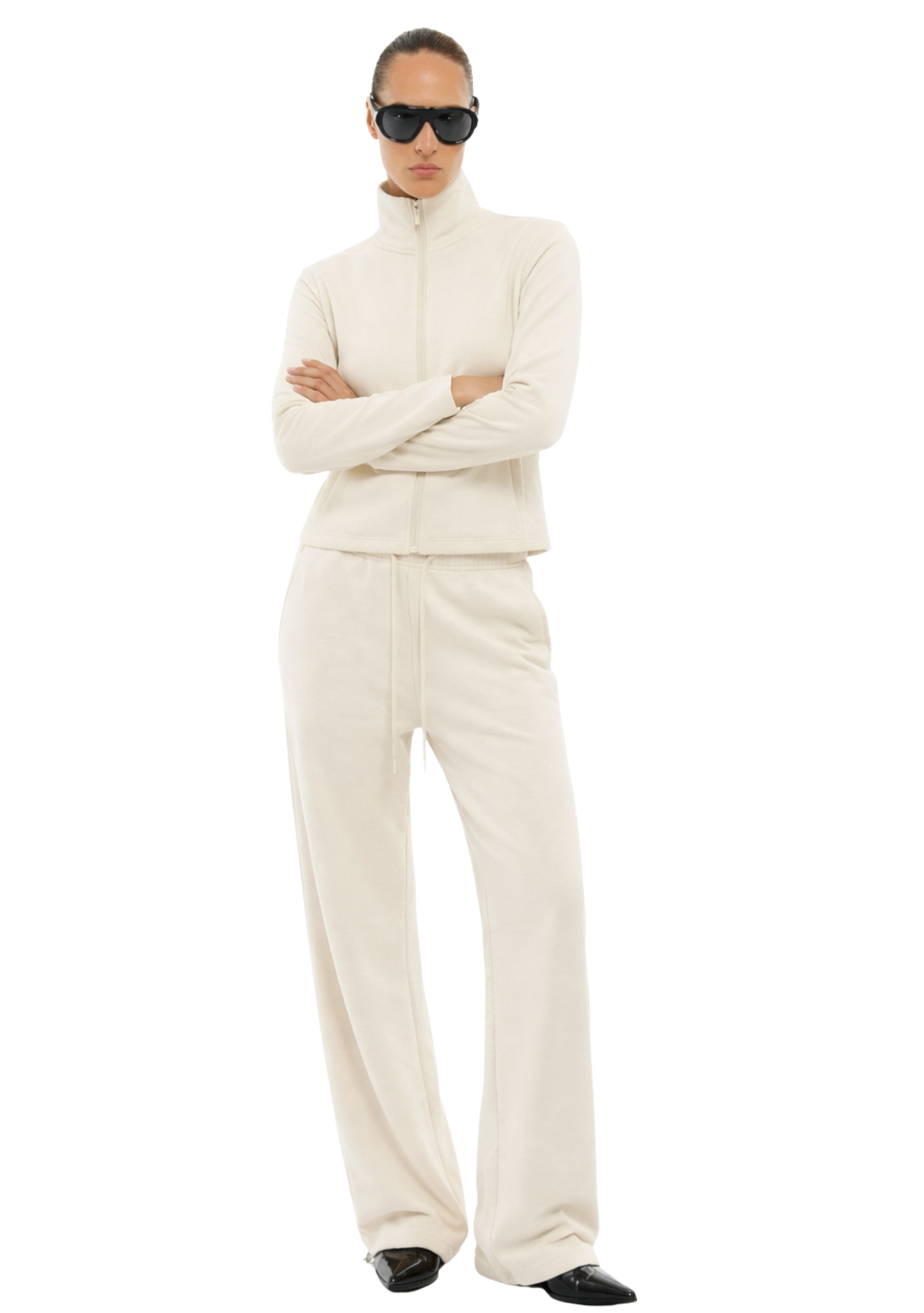 מכנסי ניקולאס | שמנת