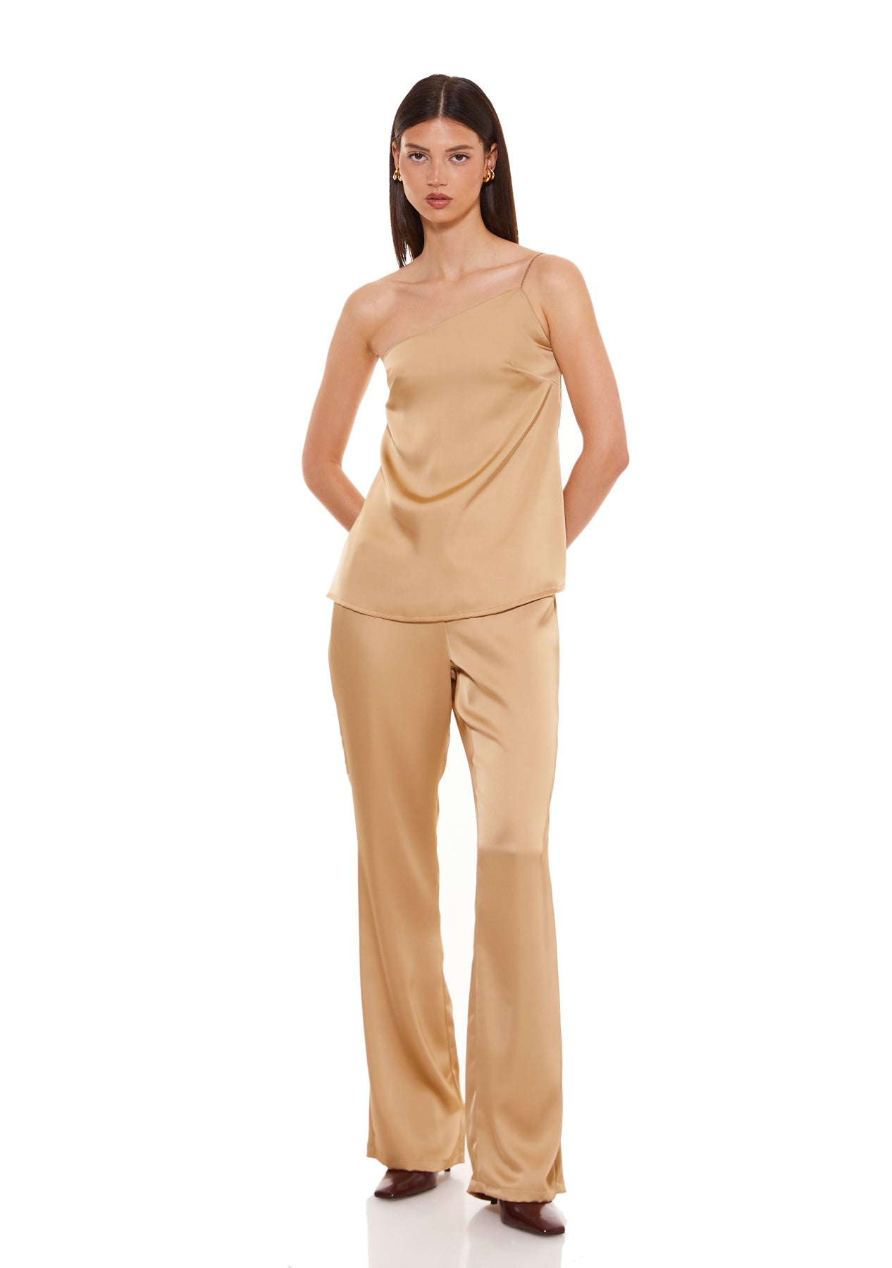 מכנסי קרוליין | שמפניה - 