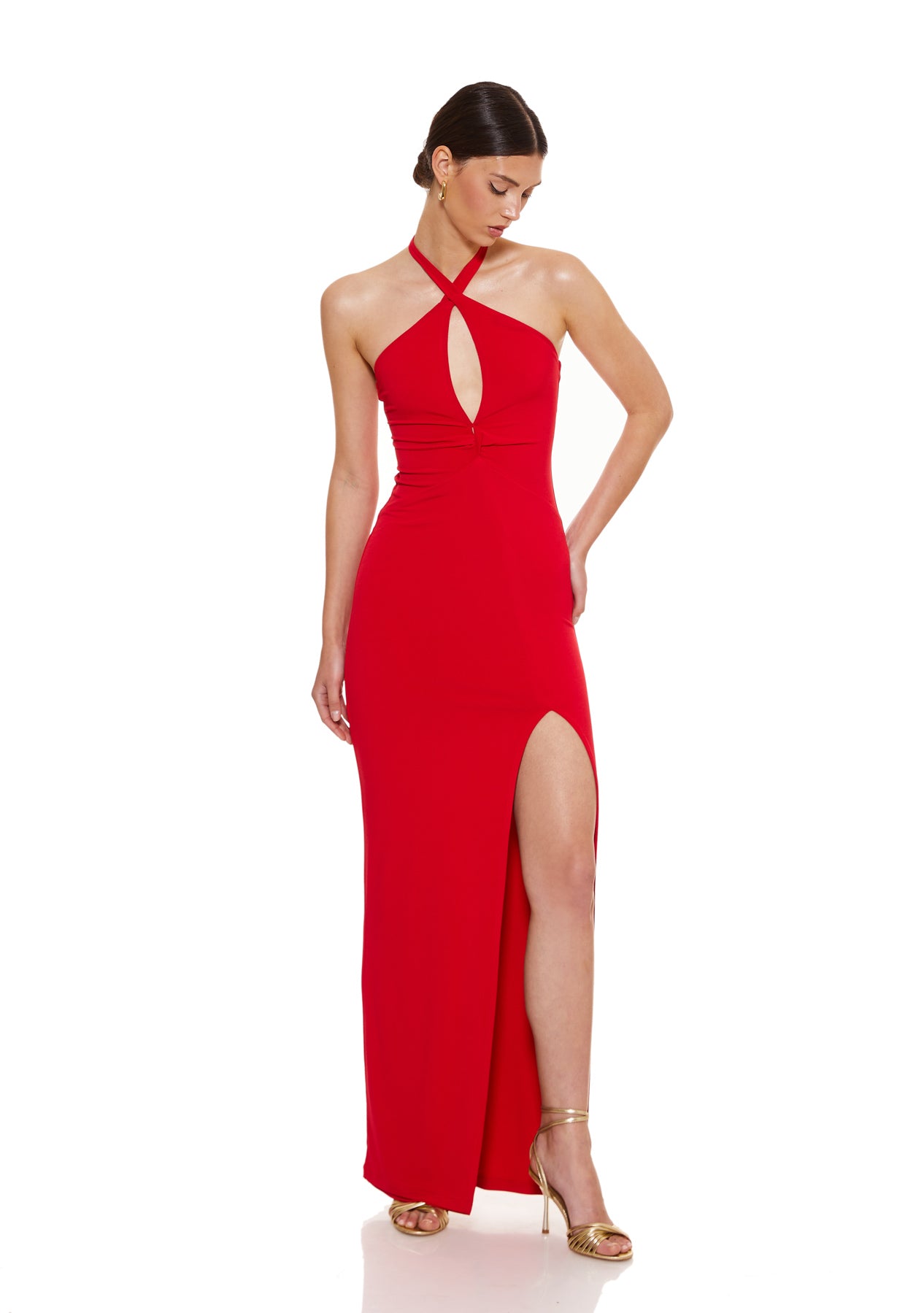 שמלת אריקה | אדום - 