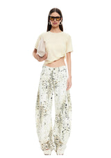 ג'ינס ברטון | לבן ירוק