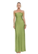 שמלת שארלוט | ירוק תפוח