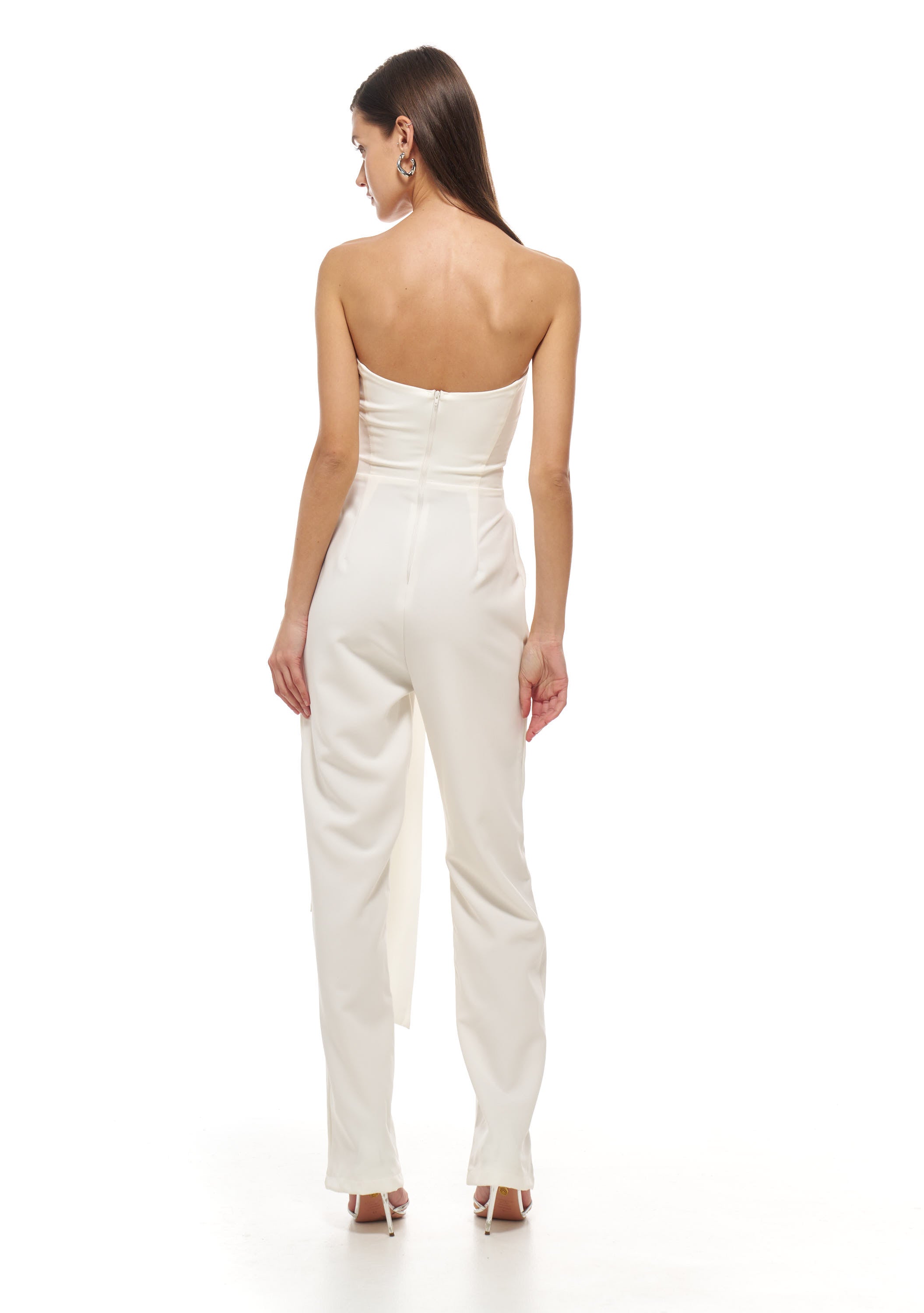 אוברול ג'סי | לבן - 