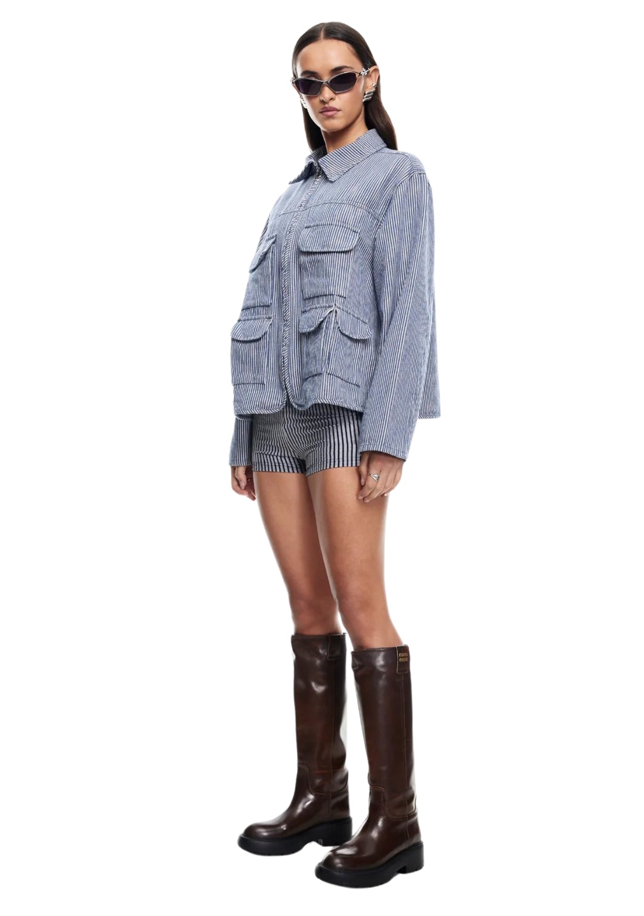 ג'קט ג'ייסון | פסים כחול