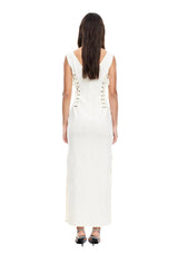שמלת קריסטין | לבן