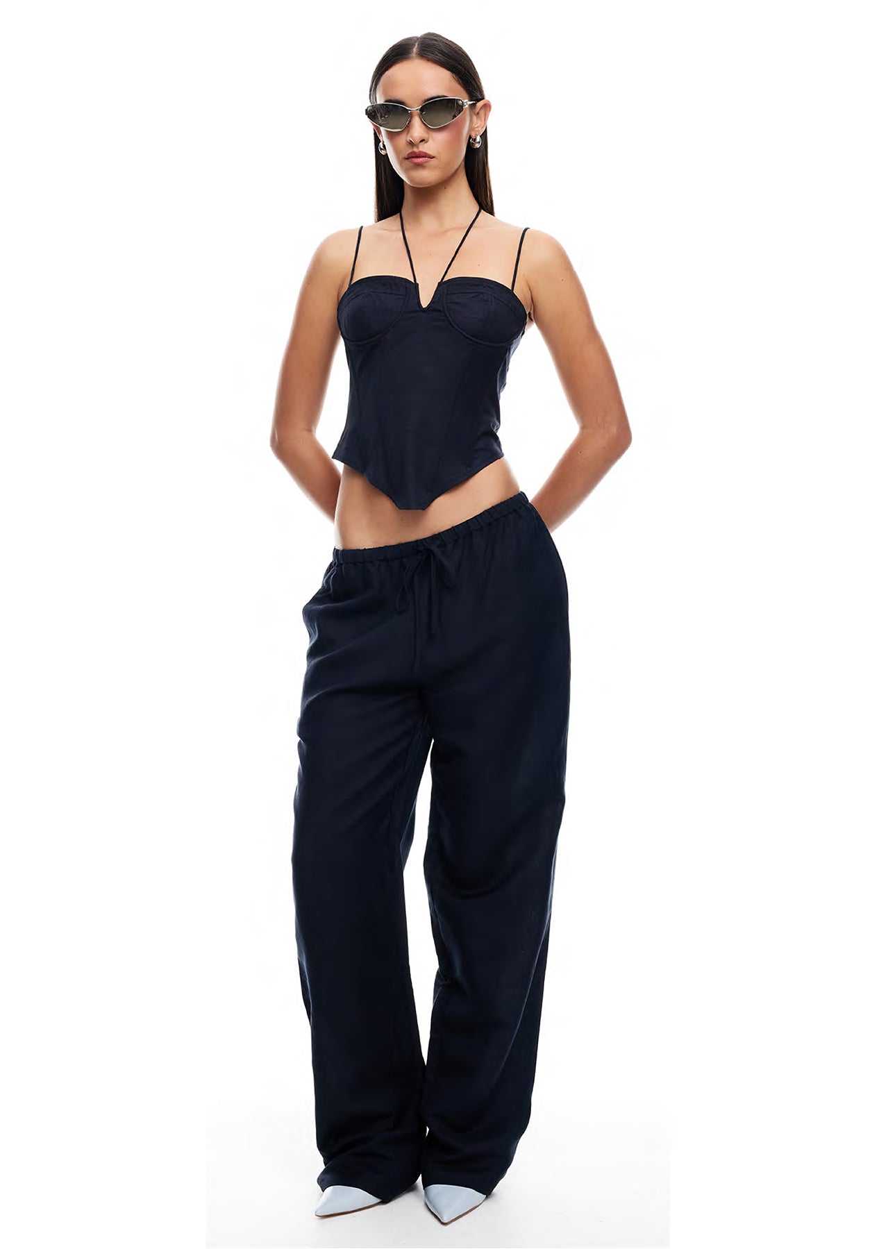 מכנסי אוליבר | נייבי - 