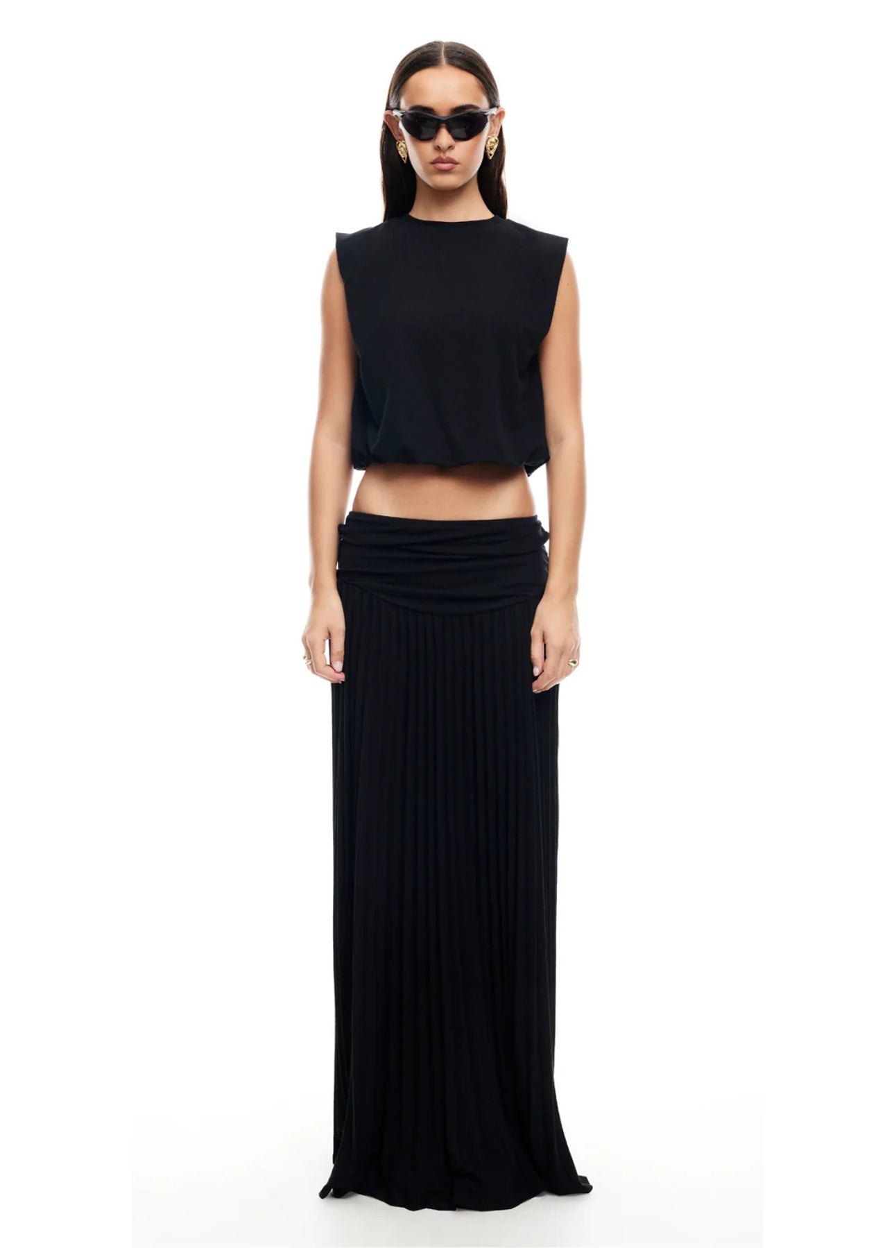 חצאית אוליביה | שחור