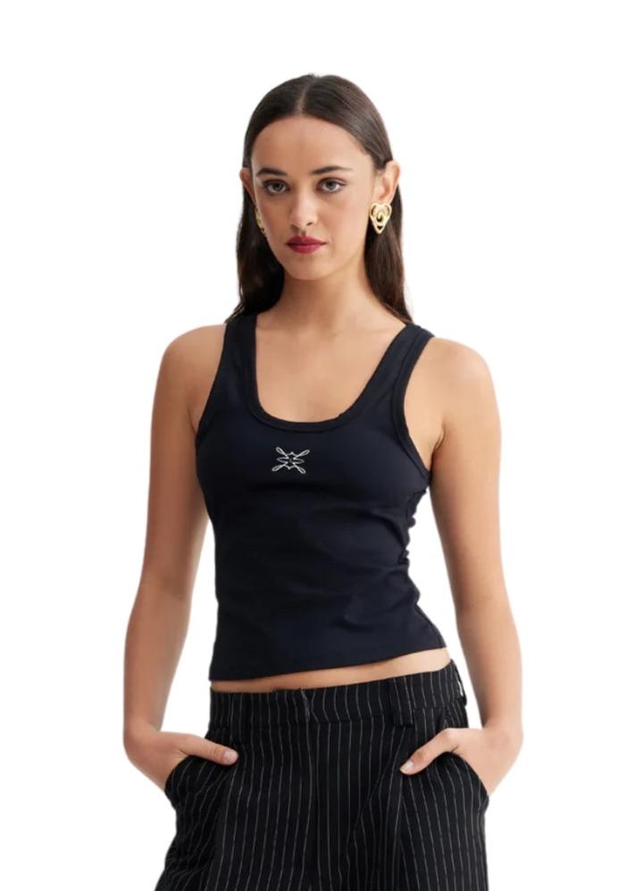 גופיית לורי | שחור - 