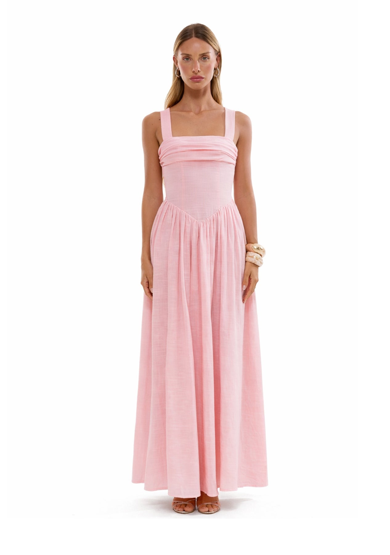 שמלת מרגרט | ורוד