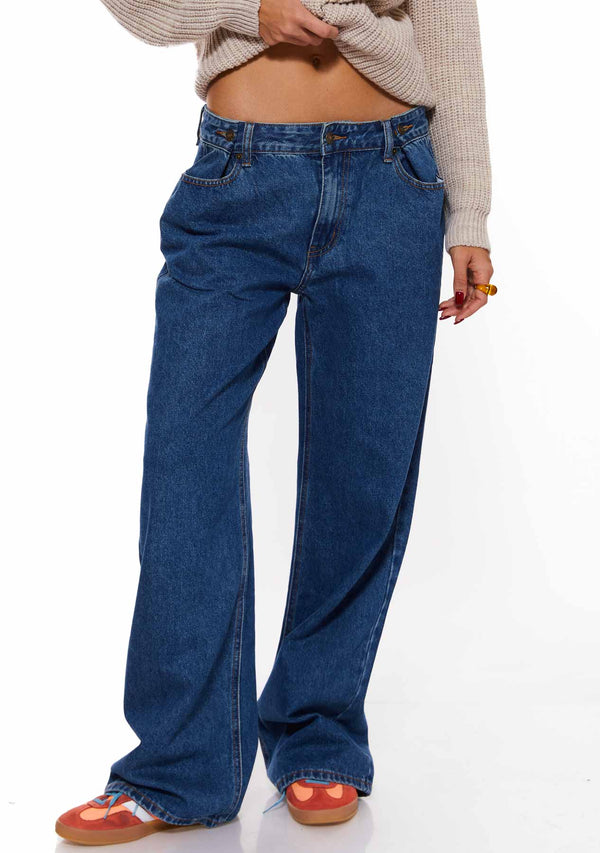 ג'ינס פרנקי | כחול