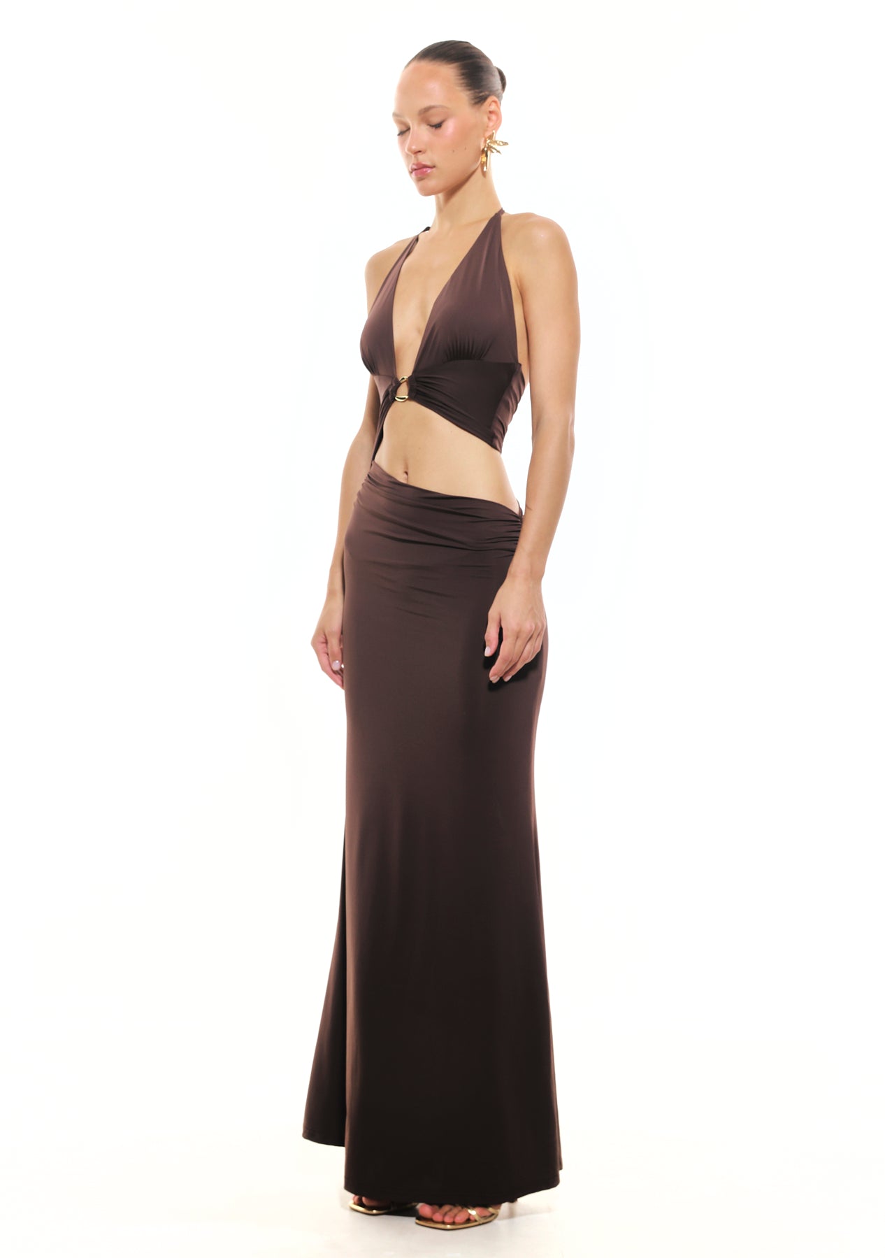 שמלת אינס | חום