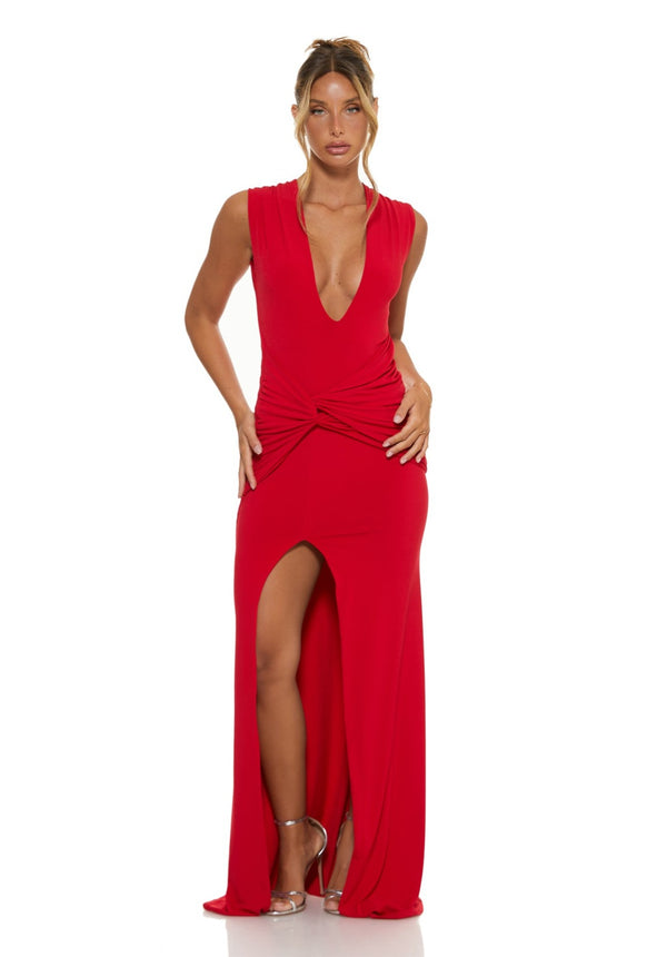 שמלת רנה | אדום
