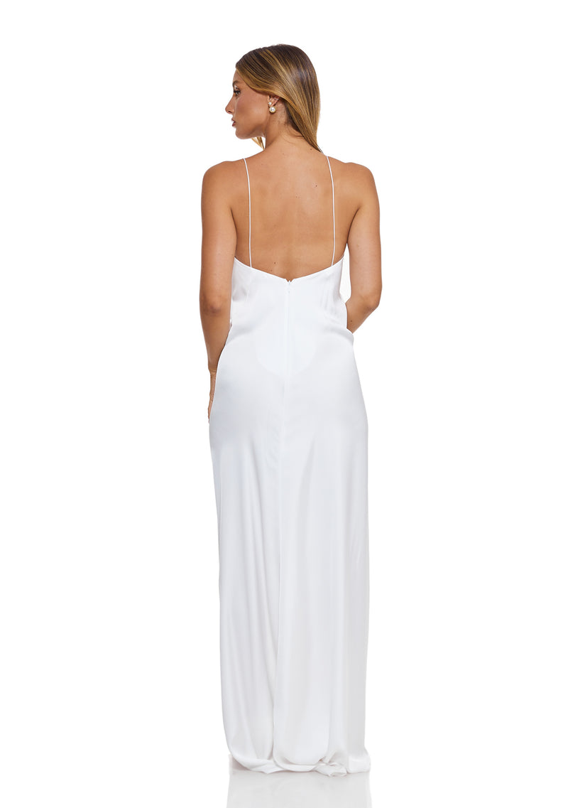 שמלת קנזי | לבן