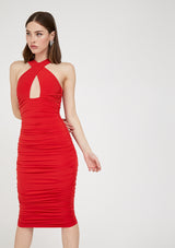 שמלת אריא מידי | אדום