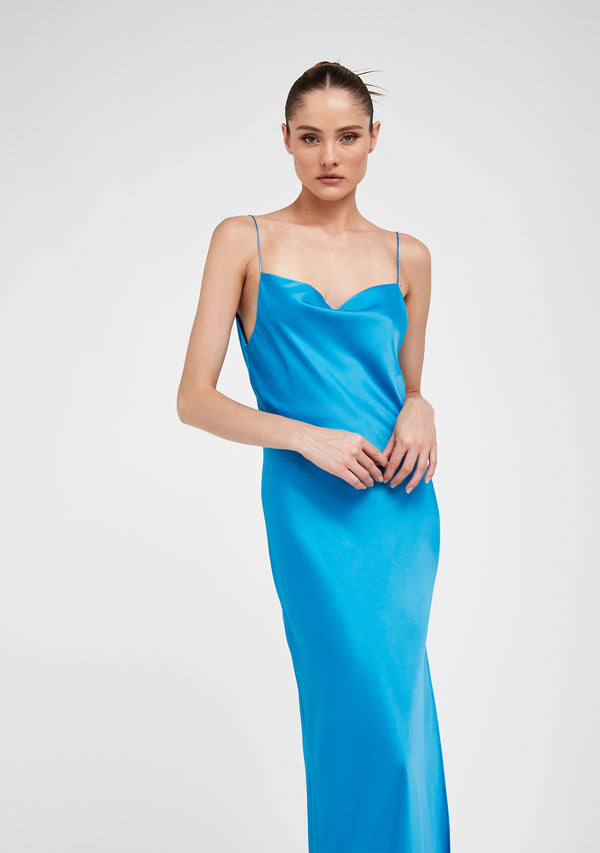 שמלת לורן | כחול