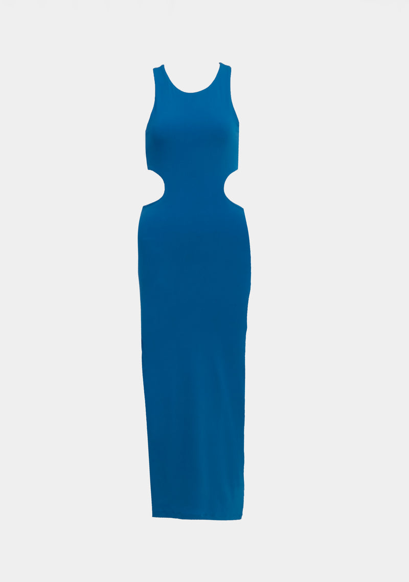 SECOND LIFE - שמלת טסה | כחול XS
