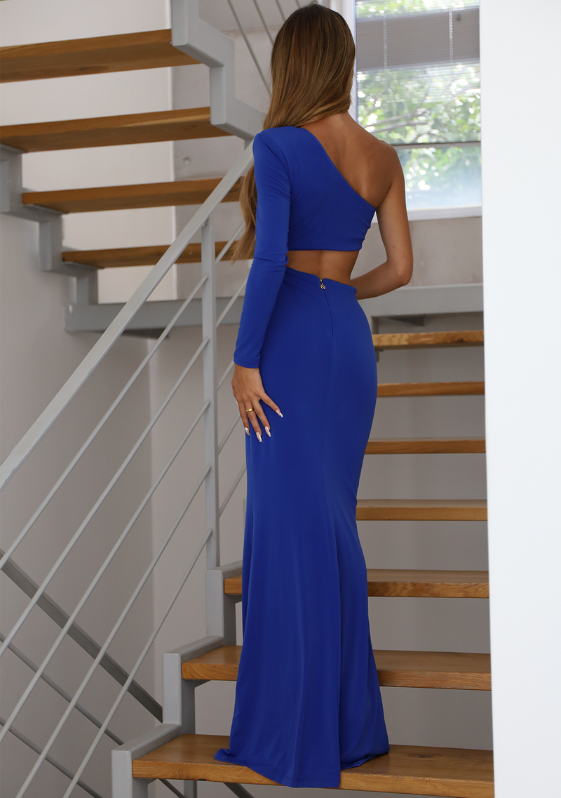 שמלת טיה | כחול
